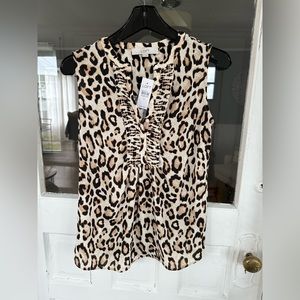 Leopard tank top